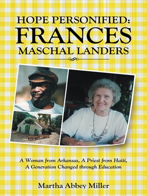 cover image of Hope Personified: Frances Maschal Landers